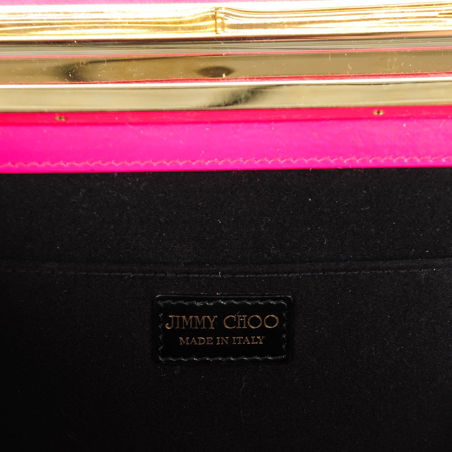 Jimmy Choo Patent Cayla Clutch Pink 6 of 7