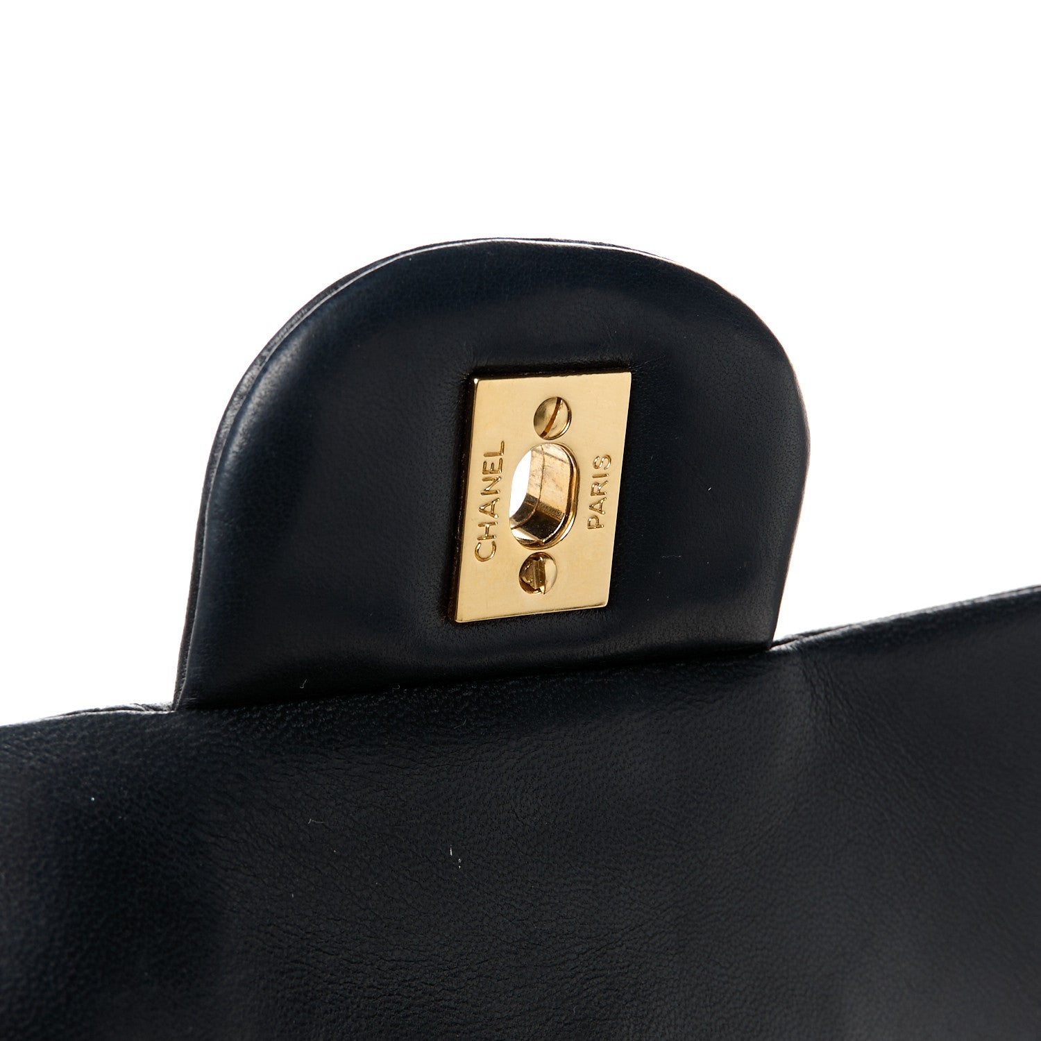 Chanel Lambskin Quilted Maxi Single Flap Black 6 of 12