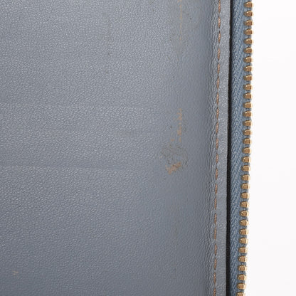 Gucci Guccissima Joy Zip Around Organizer Wallet Light Blue 12 of 13