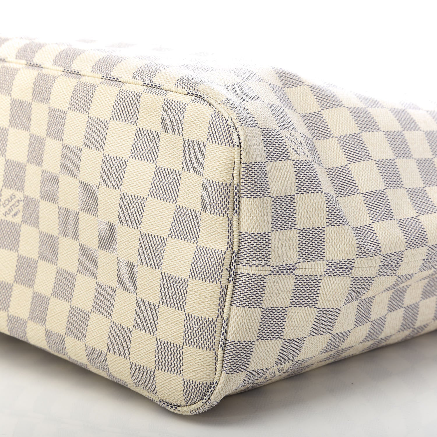 Louis Vuitton Damier Azur Neverfull MM 7 of 9