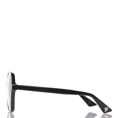 Gucci Acetate Square Frame GG0092S Sunglasses Black 2 of 7