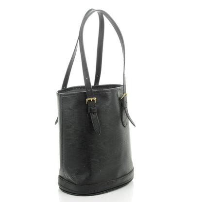 Louis Vuitton Epi Petit Bucket 23 Black 4 of 8