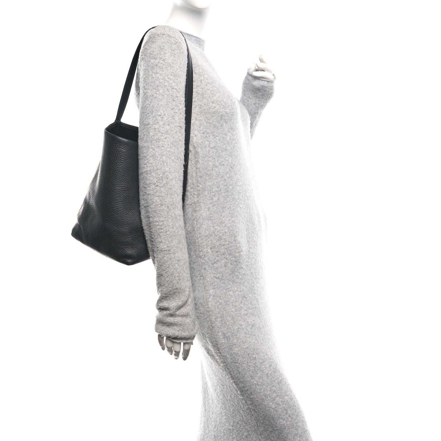 The Row Grained Calfskin Medium N/S Park Tote Black 2 of 10