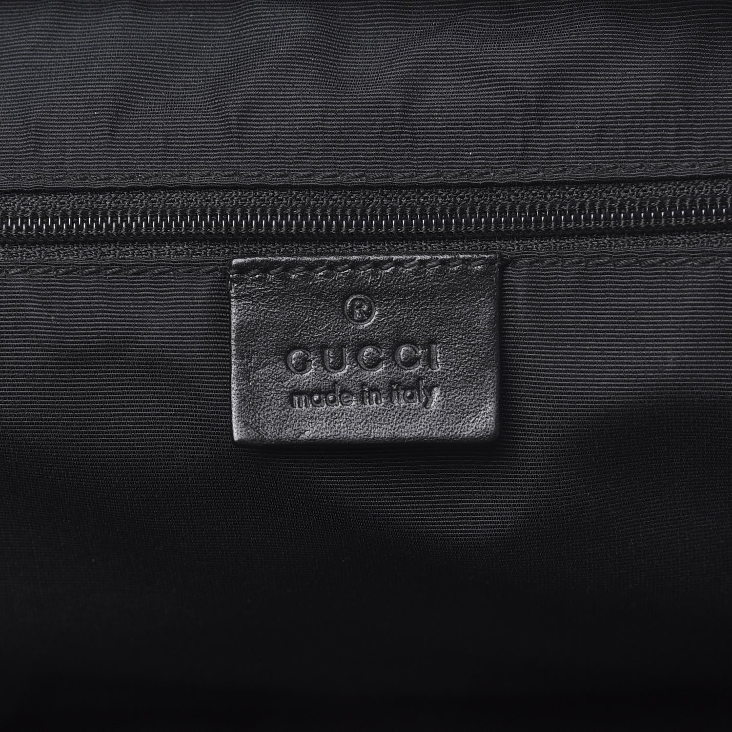 Gucci Monogram Tote Bag Black 6 of 15