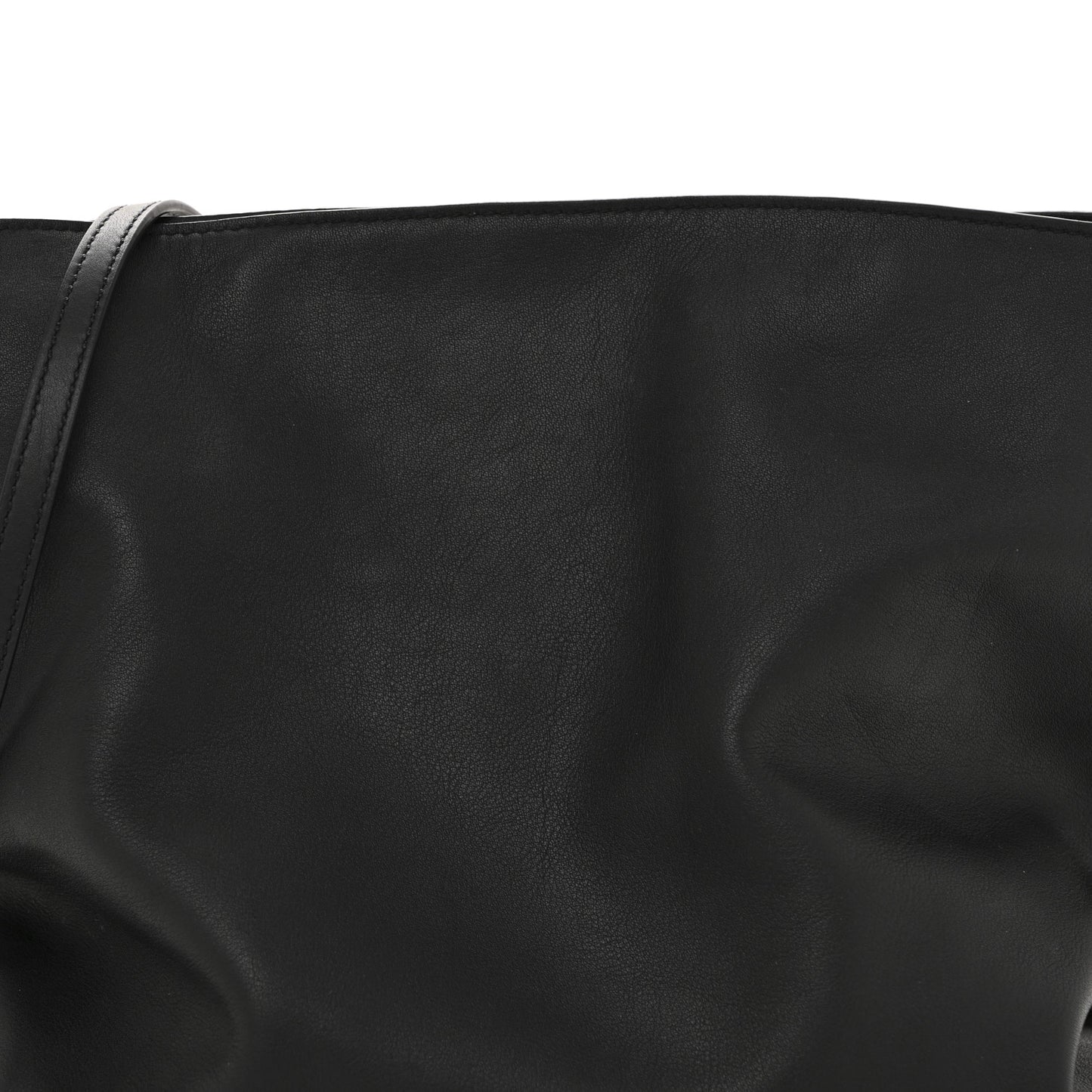 Nappa Medium Flamenco Knot Bag Black