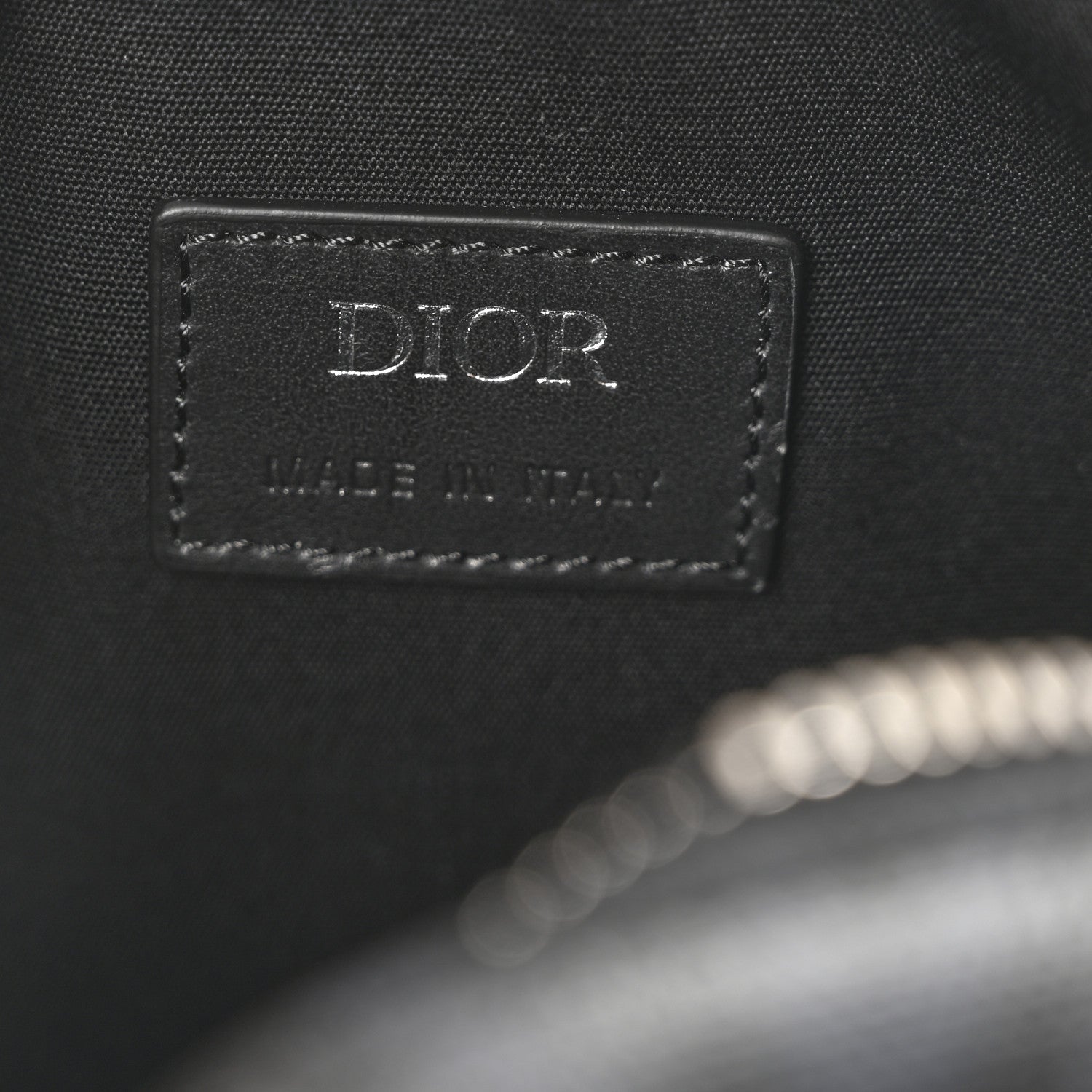 Christian Dior Canvas CD Diamond Lingot 22 Bag Black 6 of 10