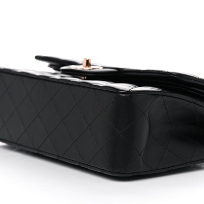 Chanel Lambskin Quilted Small Double Flap Black 9 of 10