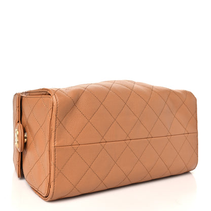 Chanel Caviar Quilted Small Chanel 25 Handbag Brown 4 of 10