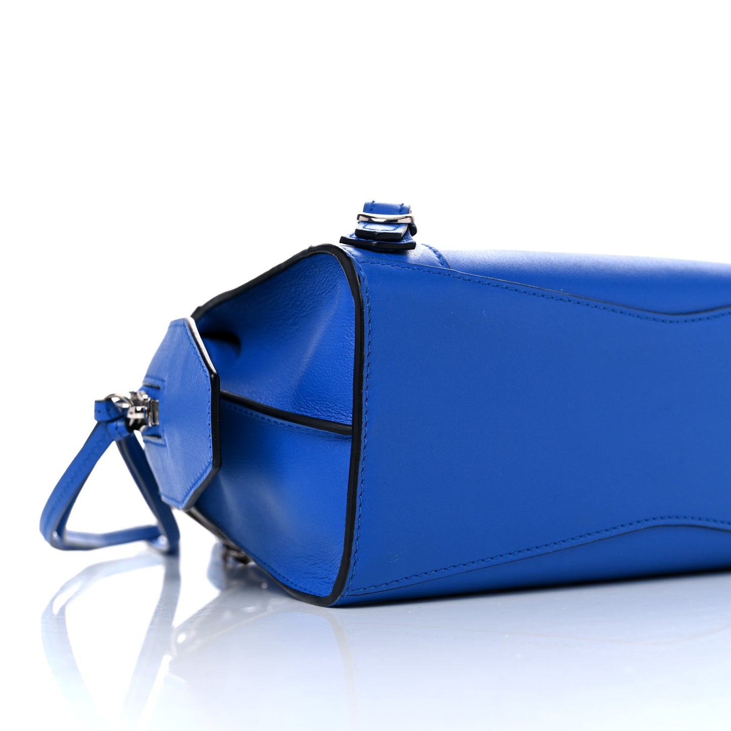 Smooth Calfskin Neo Classic Silver Hardware Mini City Bleu