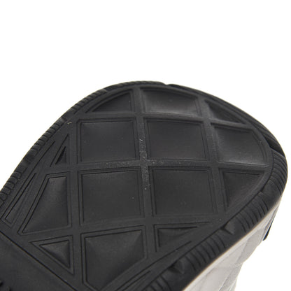 Chanel Velvet Calfskin Mixed Fibers CC Sneakers 35.5 Ivory Black 12 of 14