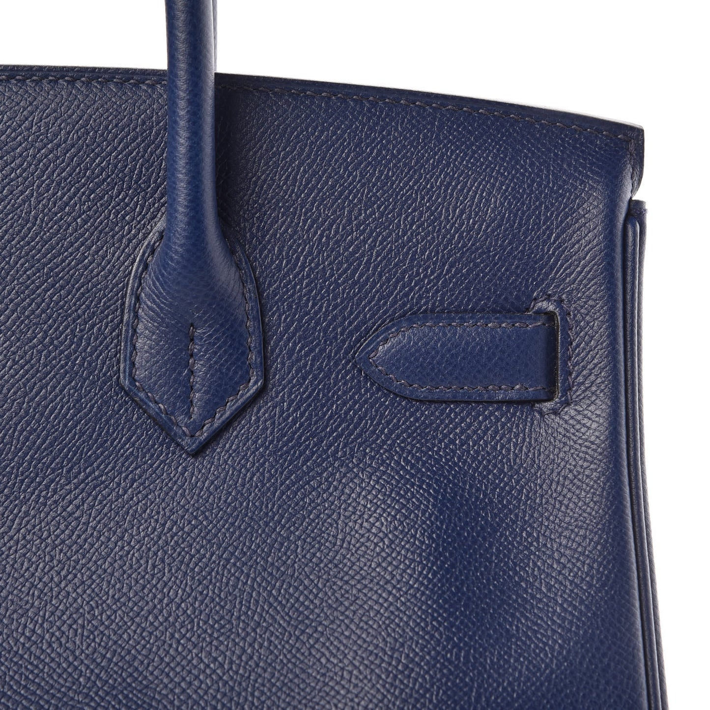 Epsom Birkin 30 Bleu Saphir