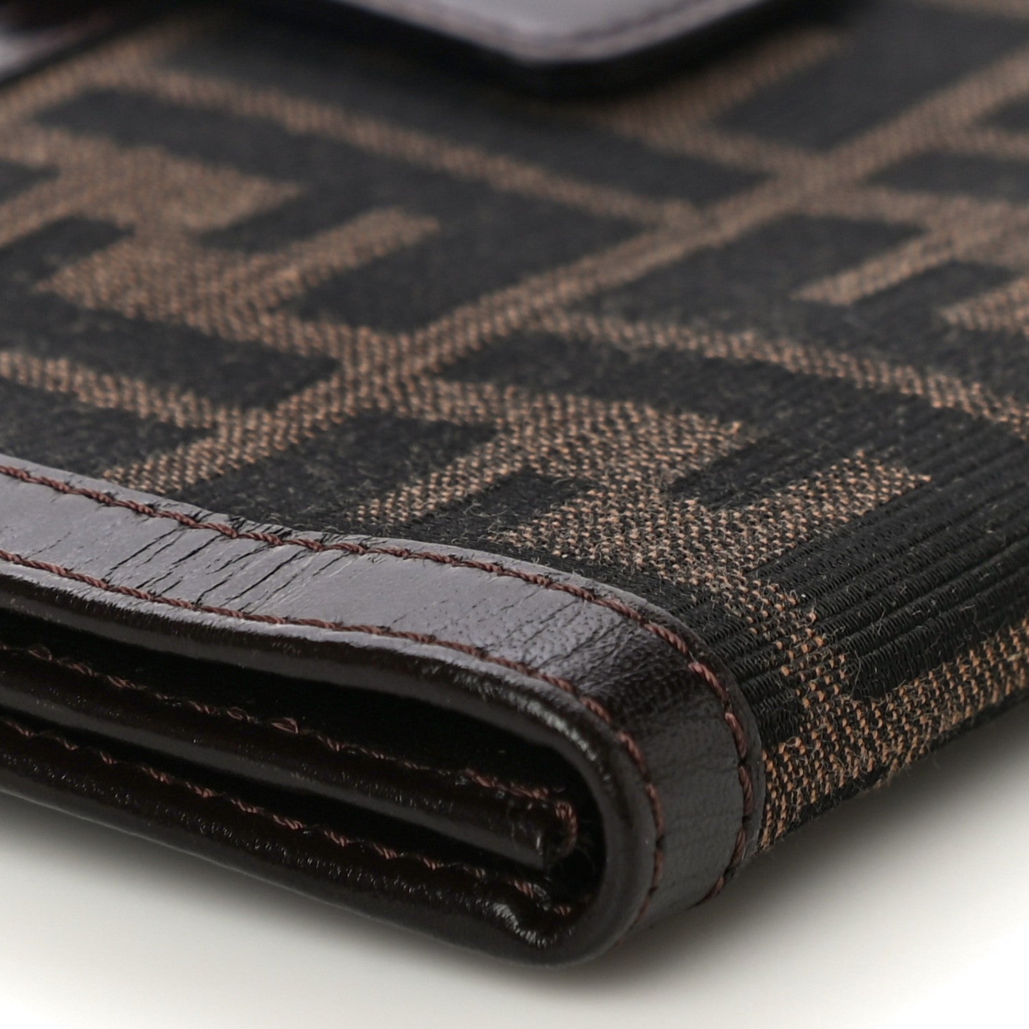 Fendi Zucca Continental Wallet Tobacco 8 of 14