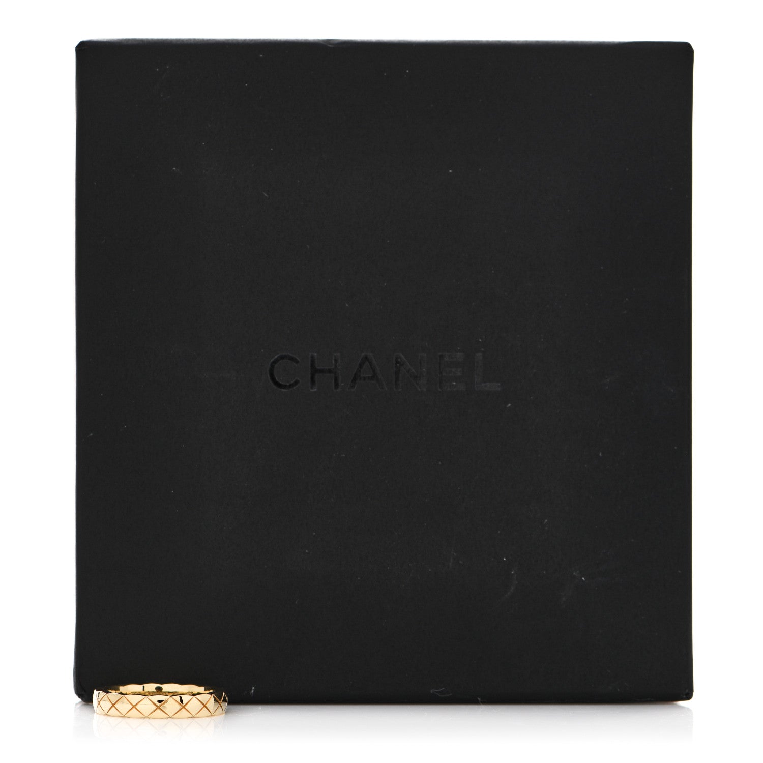 Chanel 18K Yellow Gold Mini Coco Crush Ring 47 4 6 of 6
