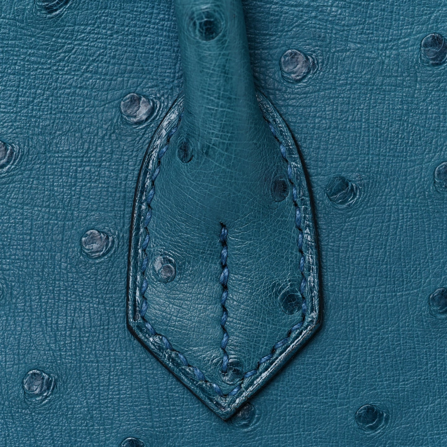 Ostrich Birkin 30 Cobalt
