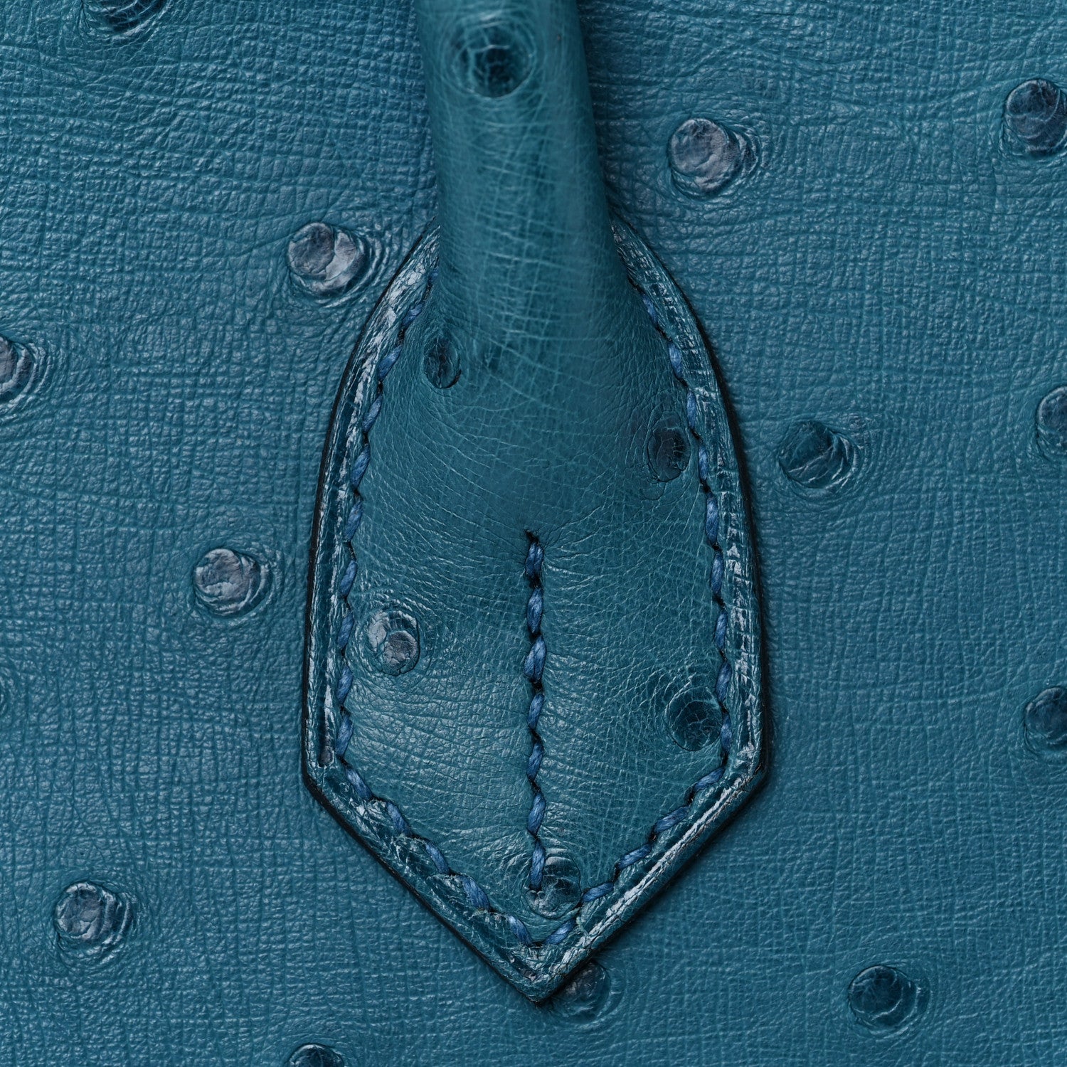 Hermes Ostrich Birkin 30 Cobalt 15 of 45
