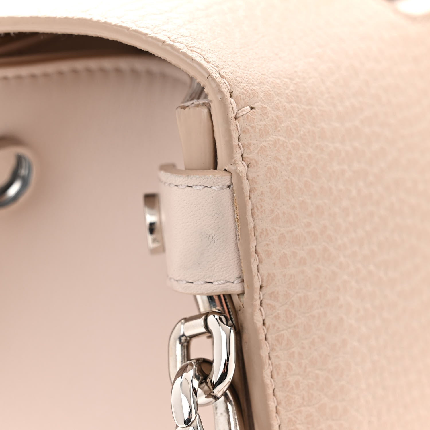 Christian Dior Grained Calfskin Medium Diorever Flap Tapioca 11 of 13