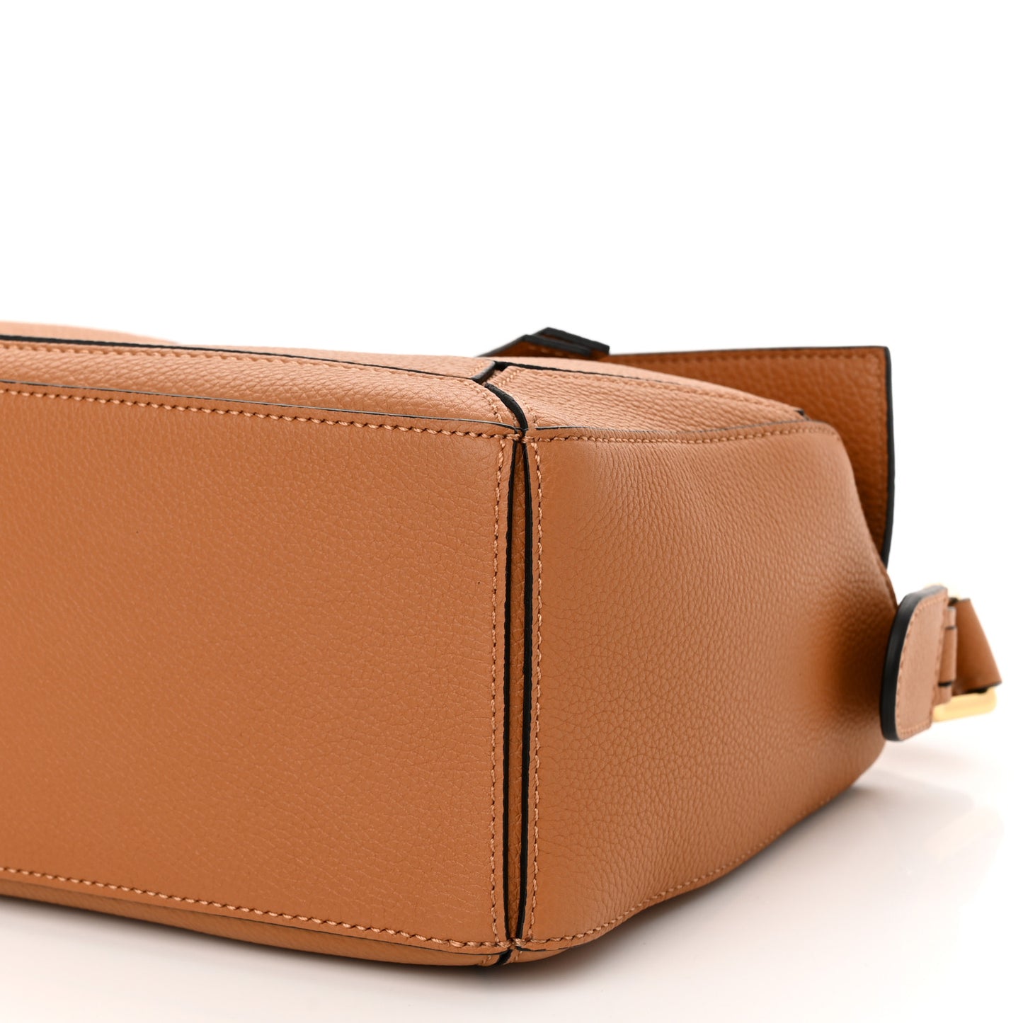 Soft Grained Calfskin Small Puzzle Bag Light Caramel