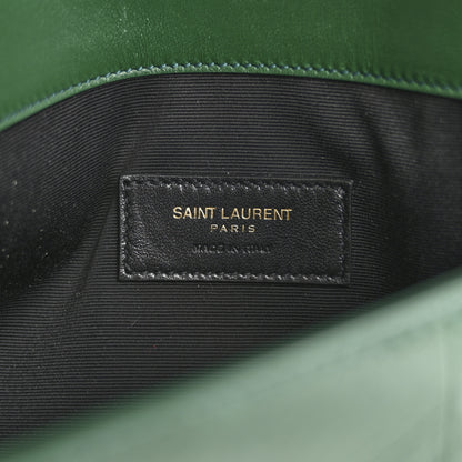 Saint Laurent Ayers Uptown Monogram Pouch Verte Praire 6 of 8