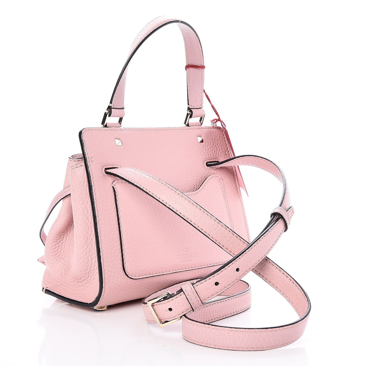 Pebbled Calfskin Small Joylock Satchel Loto
