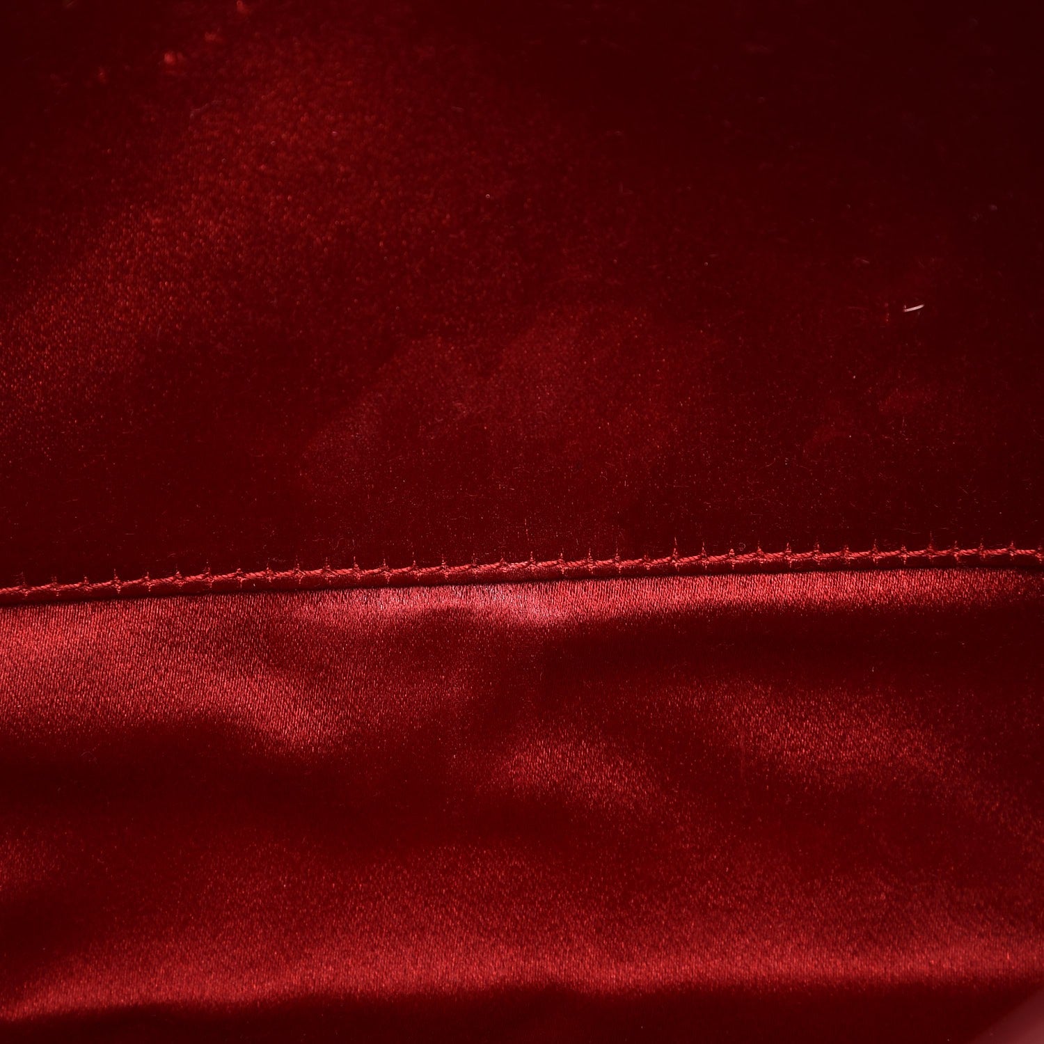 Saint Laurent Textured Patent Monogram Large Belle De Jour Clutch Red 8 of 8