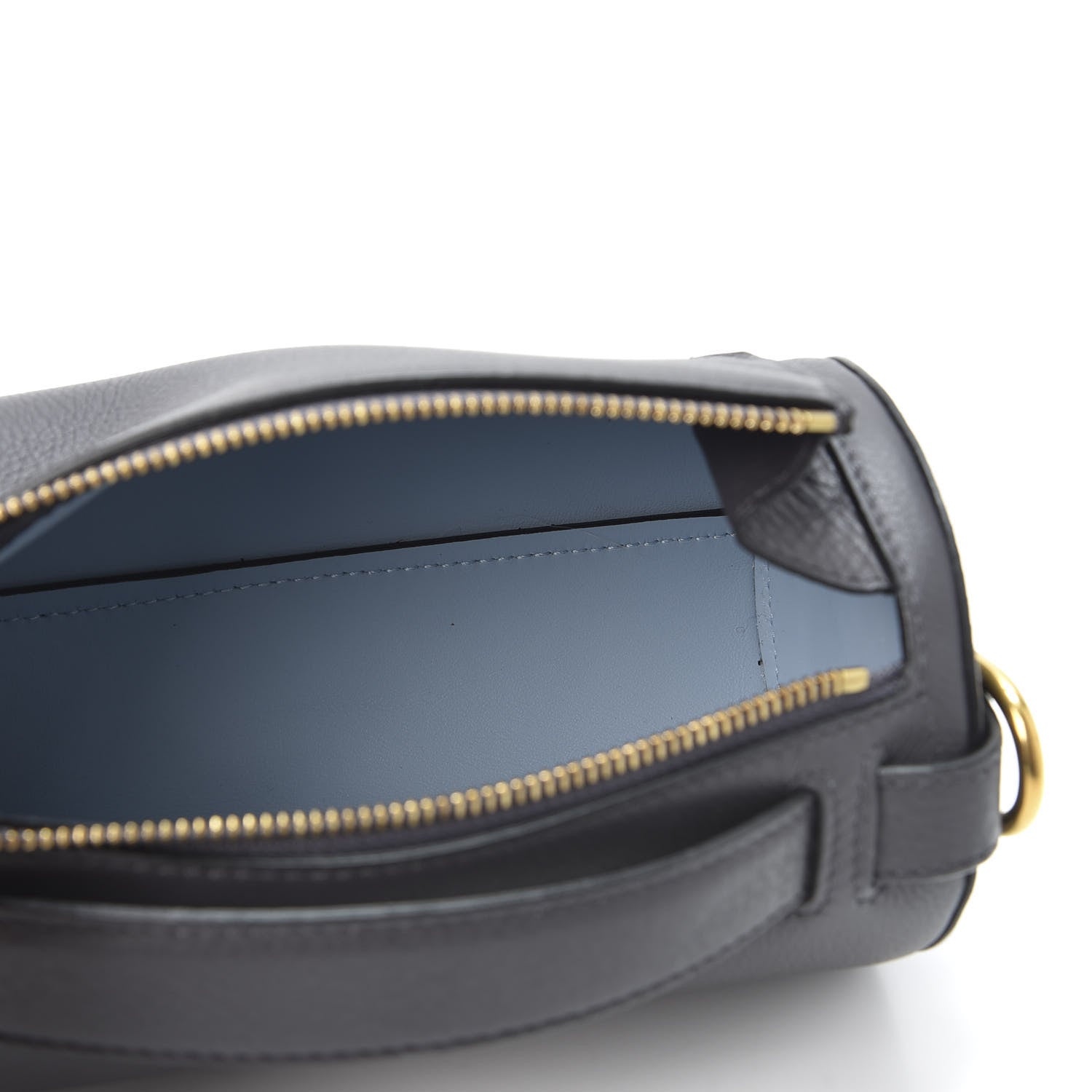 Burberry Calfskin The Barrel Bag Charcoal Grey 4 of 9