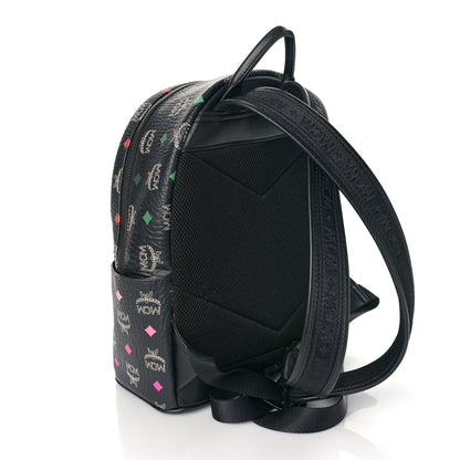 MCM Skyoptic Visetos Small Stark Backpack Spectrum Diamond Black 3 of 12