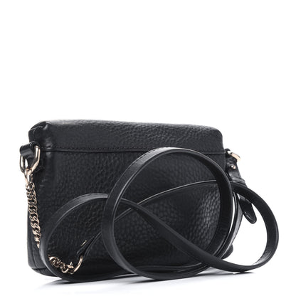 Burberry Grain Calfskin Mini Crossbody Bag Black 3 of 13