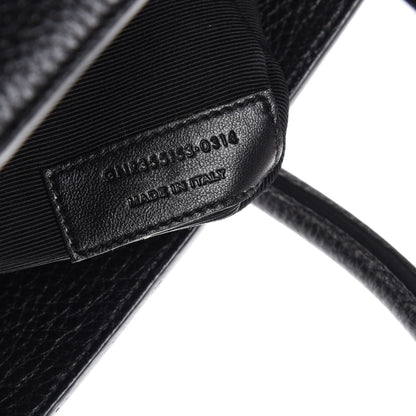 Saint Laurent Grained Calfskin Small Sac De Jour Black 8 of 8