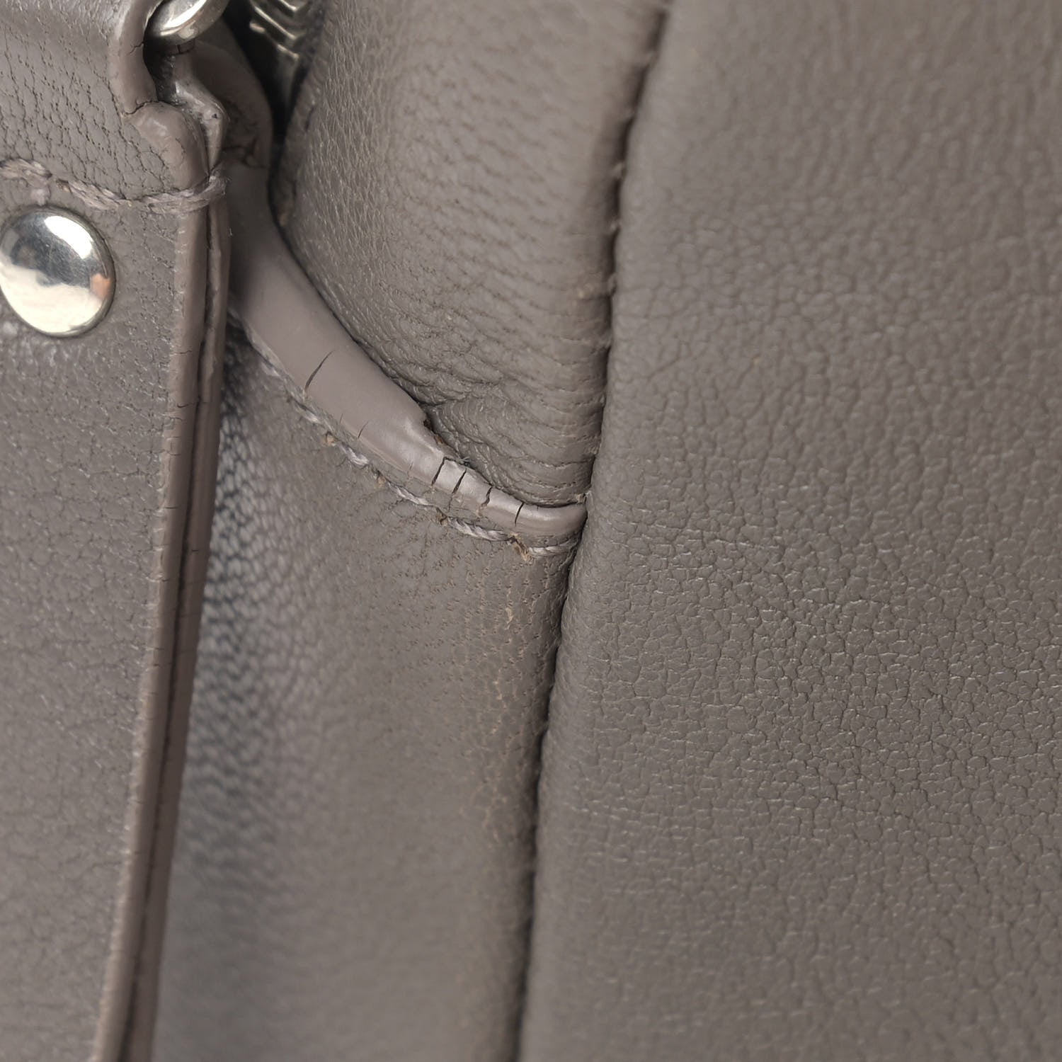 Saint Laurent Lambskin Monogram Small Lou Camera Bag Asphalt 15 of 17