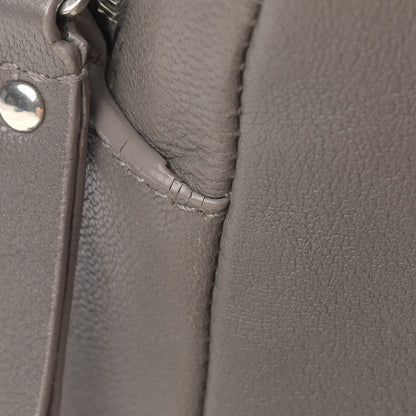 Saint Laurent Lambskin Monogram Small Lou Camera Bag Asphalt 15 of 17