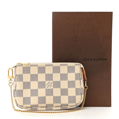Louis Vuitton Damier Azur Mini Pochette Accessories 10 of 10