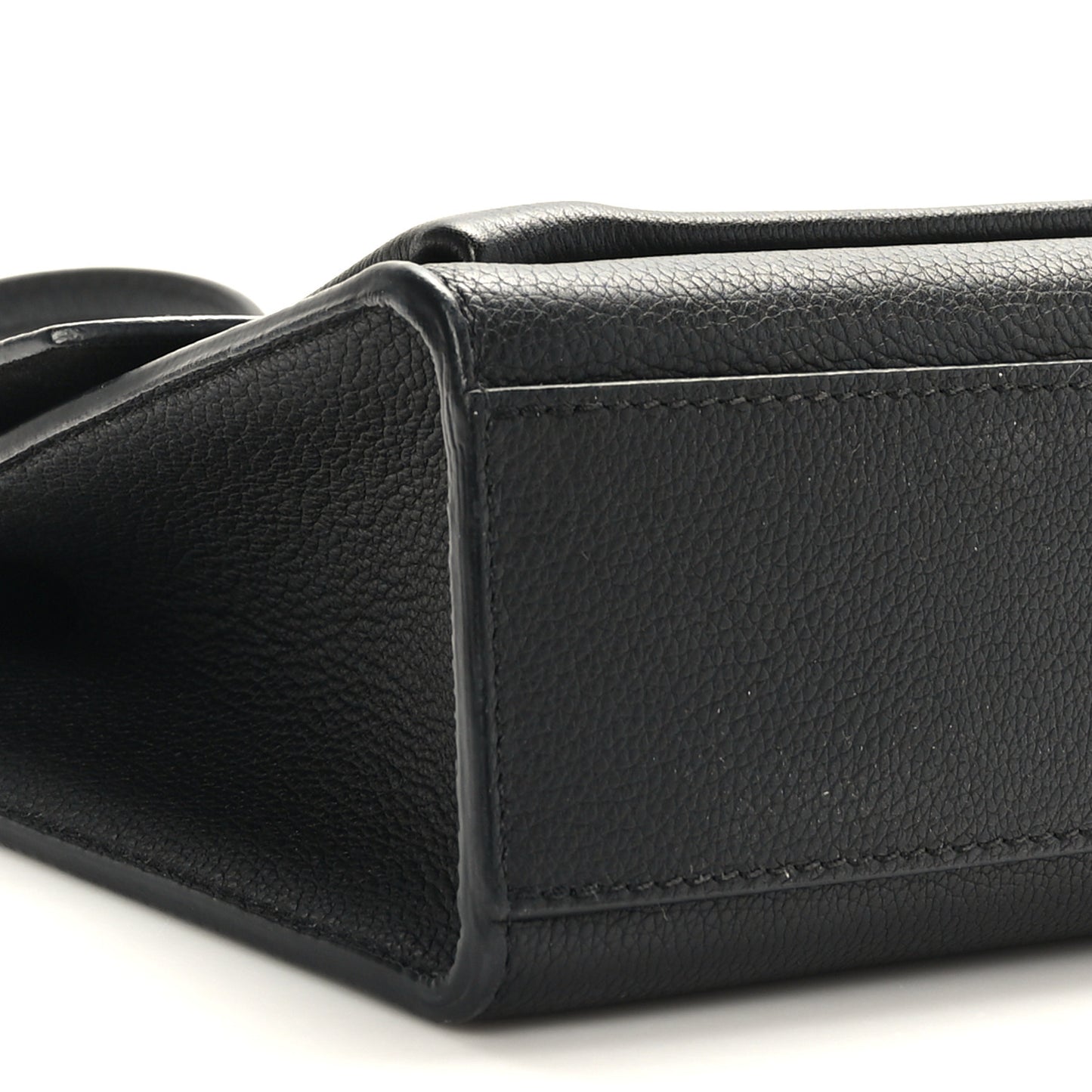 Soft Calfskin Mylockme Chain Bag BB Black