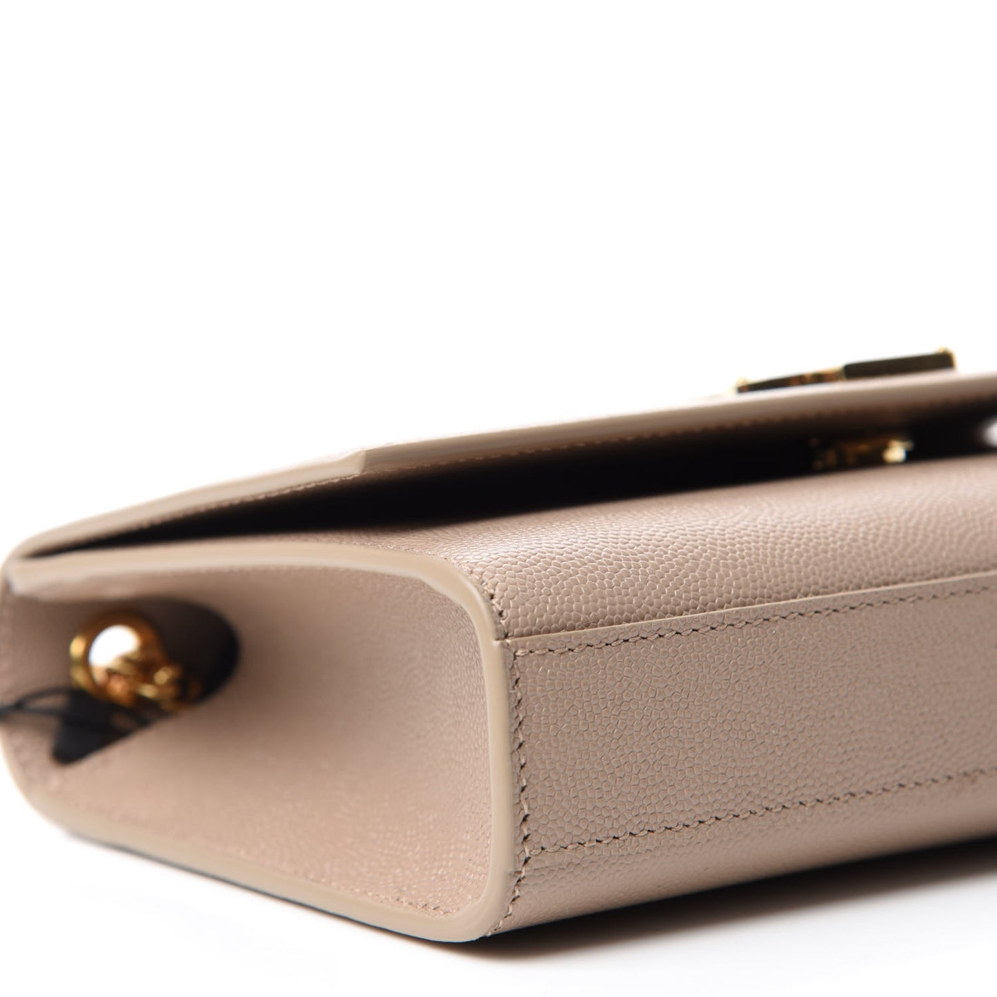 Grain De Poudre Small Monogram Kate Satchel Dark Beige