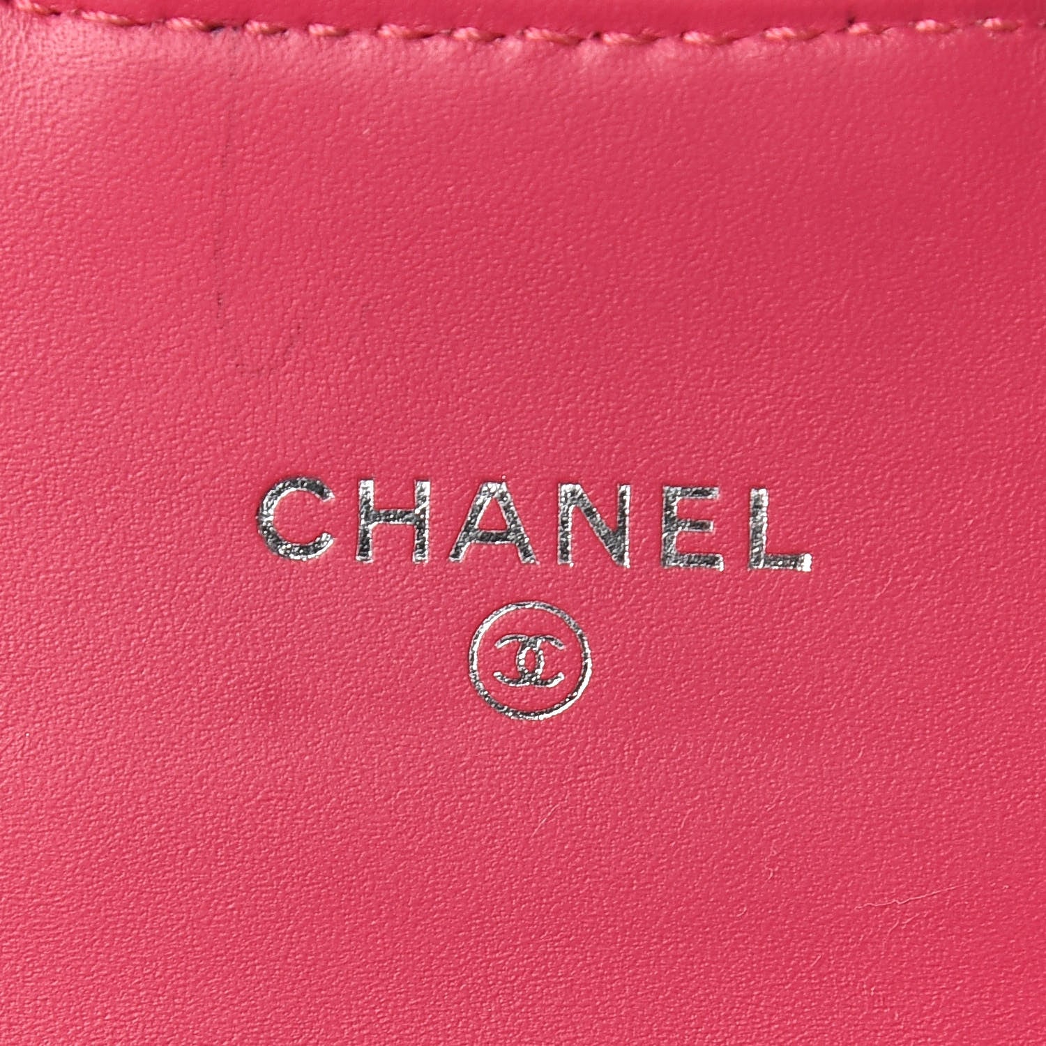 Chanel Patent Calfskin Quilted Small Flap Wallet Pink 6 of 8