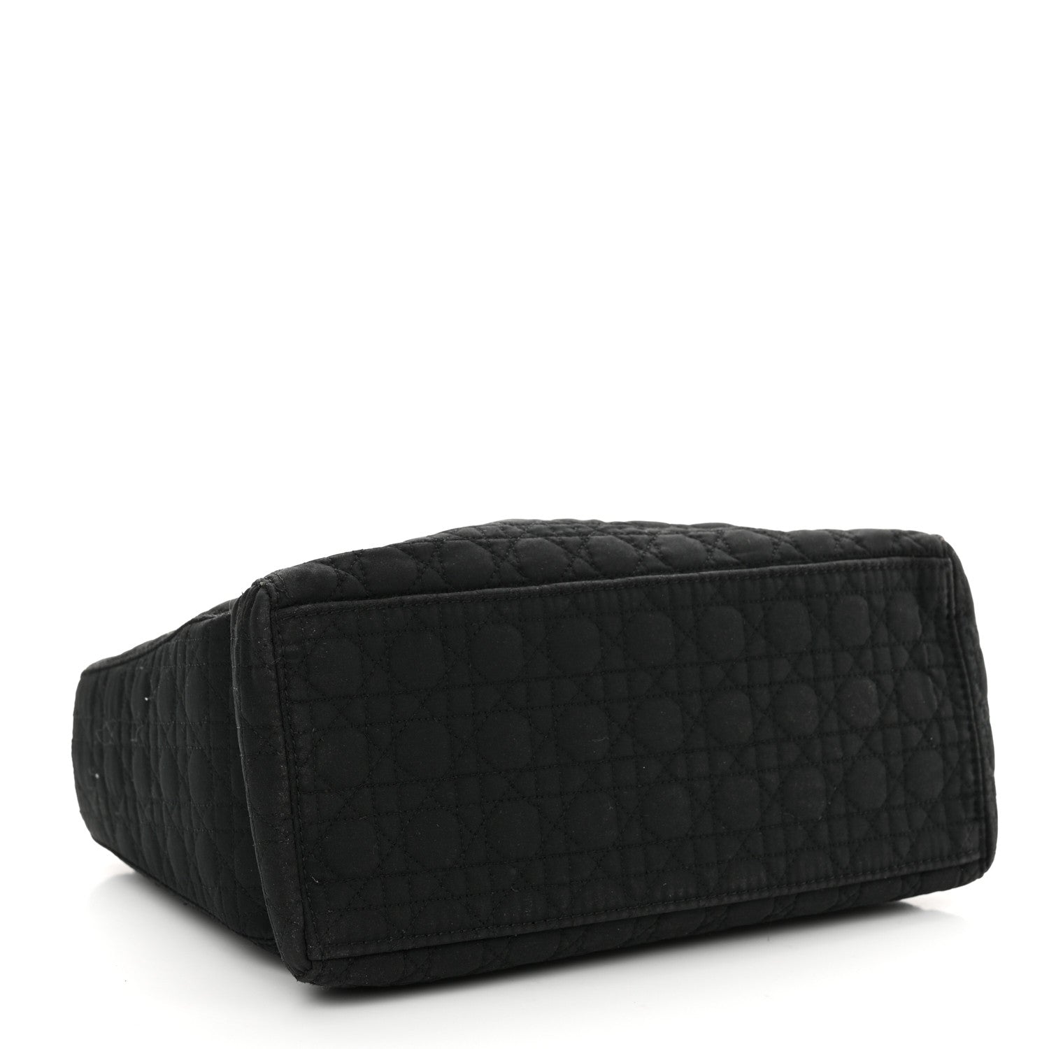 Christian Dior Nylon Cannage Medium Lady Dior Black 4 of 17