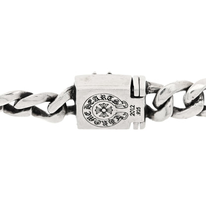 Chrome Hearts Sterling Silver Cross Graduating Chain Necklace 4 of 5