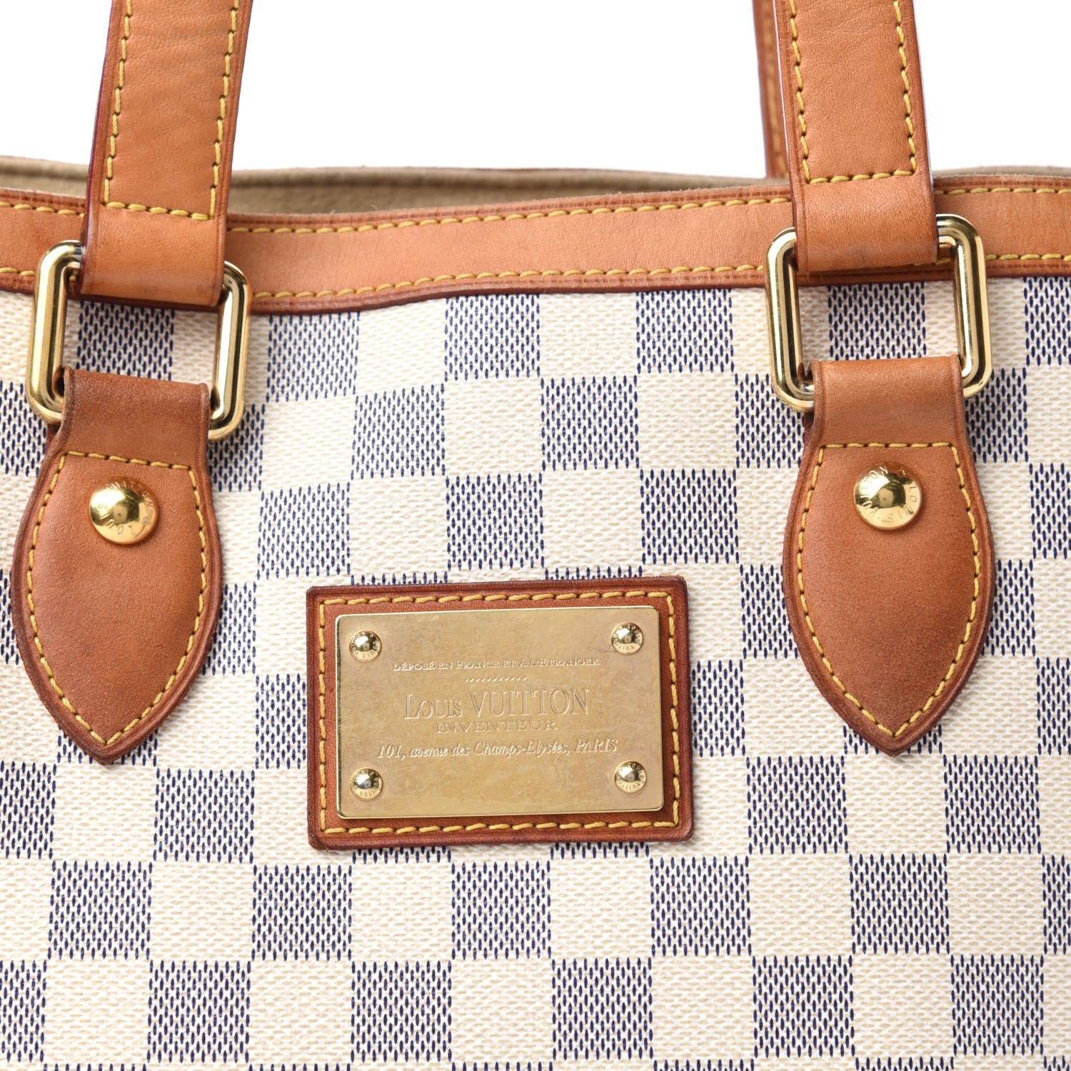 Louis Vuitton Damier Azur Hampstead PM 10 of 10