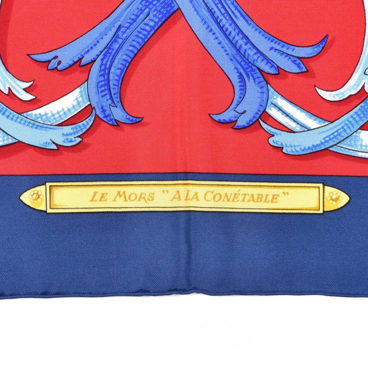 Silk Le Mors A La Conetable Scarf 90