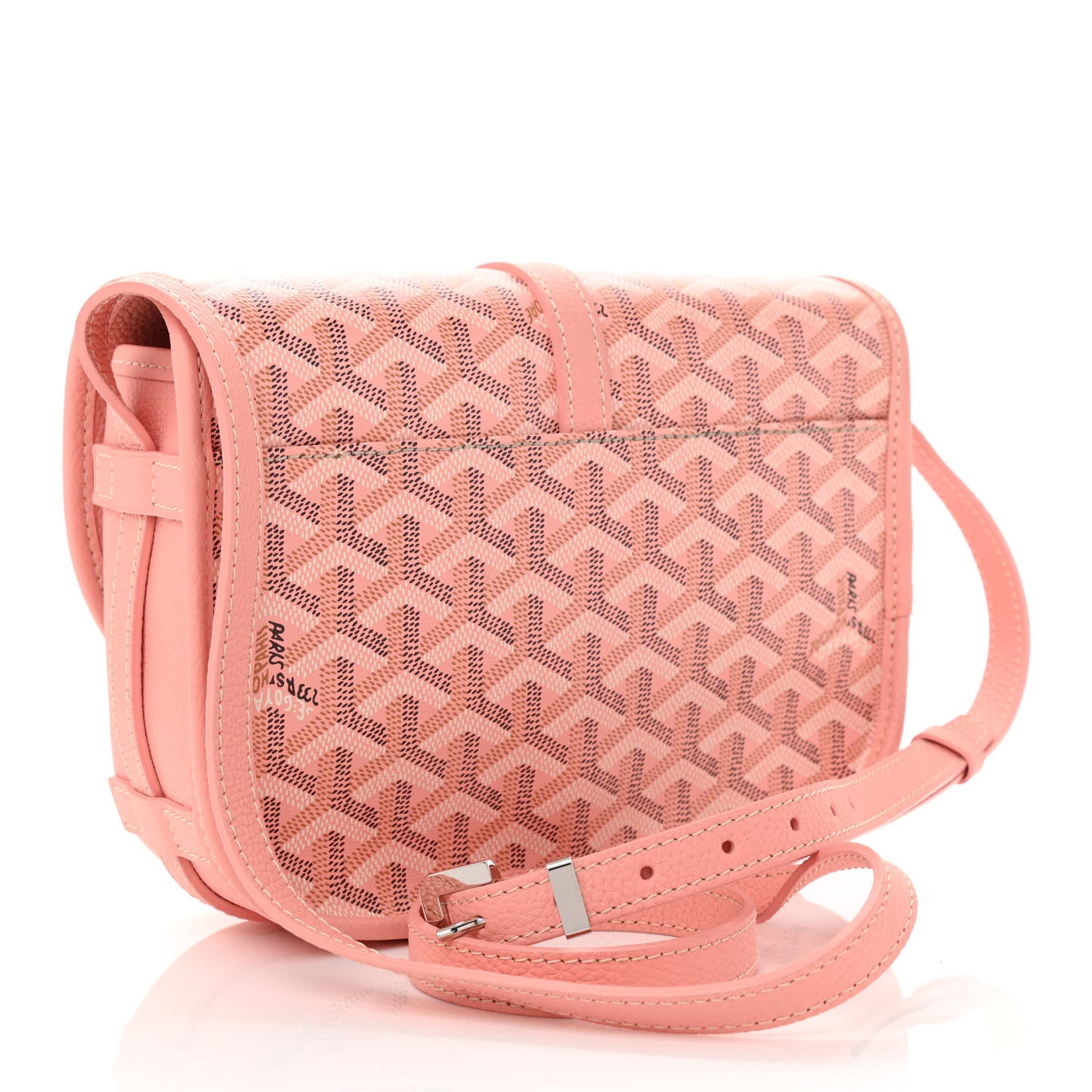 Goyard Goyardine Belvedere II PM Messenger Bag Pink 3 of 7