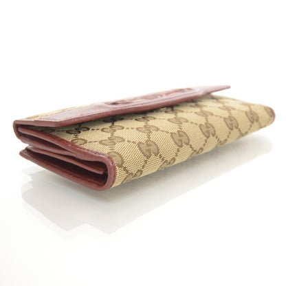 Gucci Monogram Interlocking G Horsebit Web Continental Wallet 4 of 9