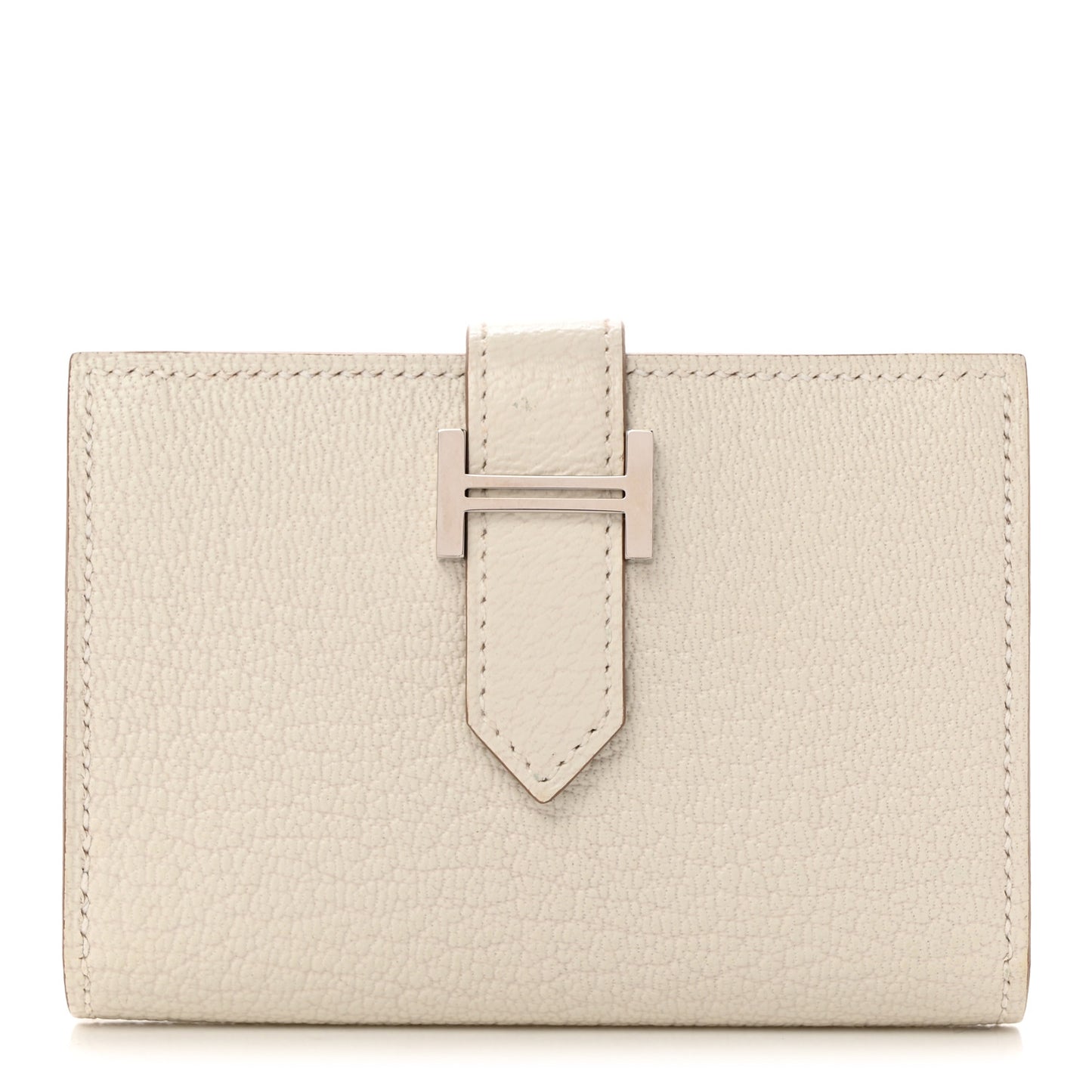 Chevre Mysore Bearn Card Holder Wallet Mushroom