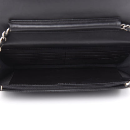 Chanel Tweed Wallet On Chain WOC Green Red Beige Black 5 of 16