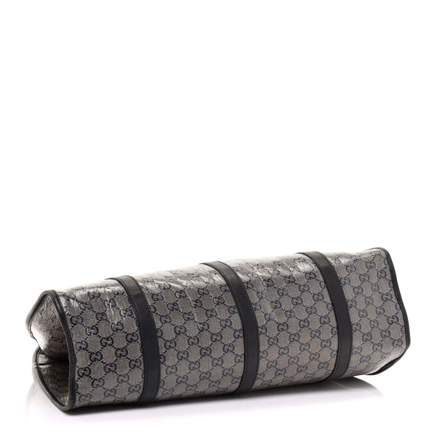 Crystal Monogram Large Joy Shoulder Bag Black