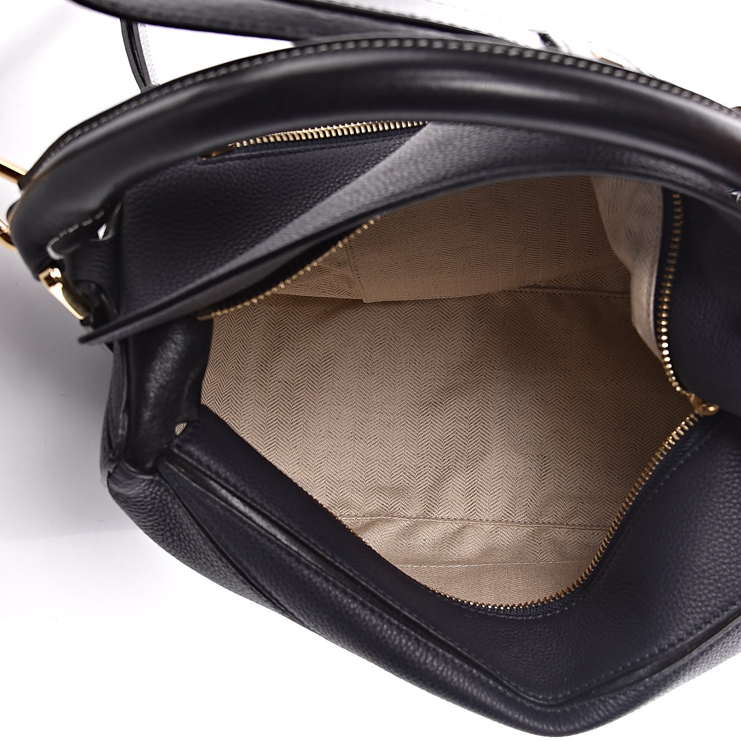 Loewe Calfskin Medium Puzzle Bag Midnight Blue Black 5 of 10