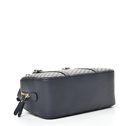 Gucci Microguccissima Medium Crossbody Bag Blue 3 of 9