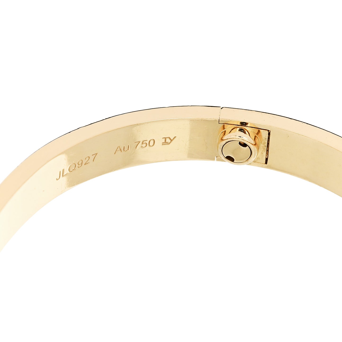 18K Yellow Gold LOVE Bracelet 17