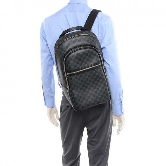 Damier Graphite Michael Backpack