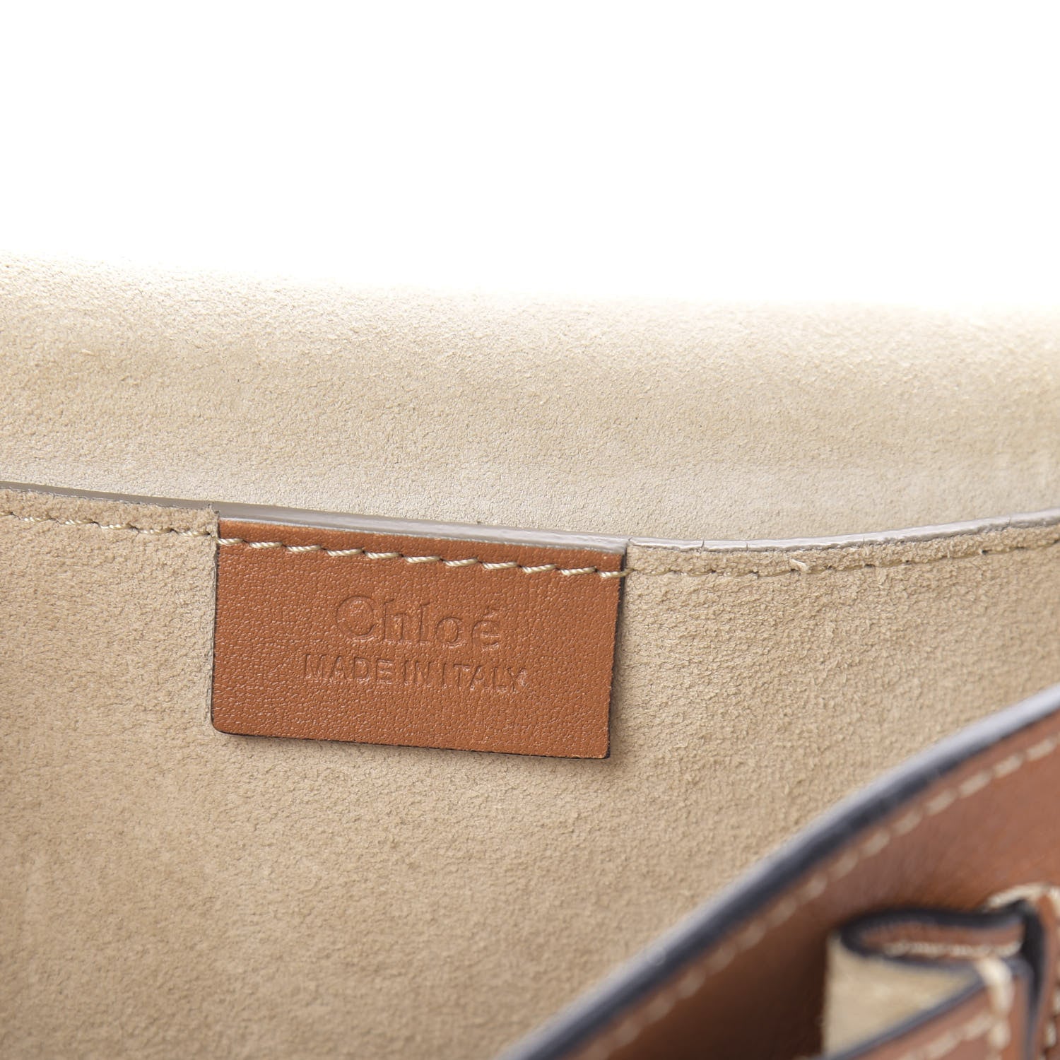 Chloe Calfskin Suede Small Jodie Camera Bag Caramel 6 of 10