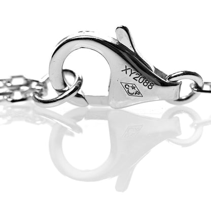 Cartier 18K White Gold Diamond SM D'Amour Pendant Necklace 5 of 5