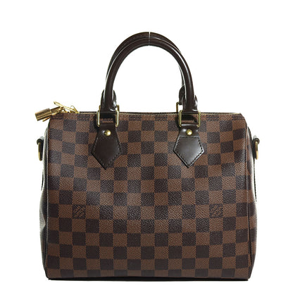 Louis Vuitton Damier Ebene Speedy Bandouliere 25 1 of 9